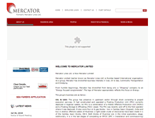 Tablet Screenshot of mercator.in