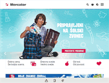 Tablet Screenshot of mercator.si
